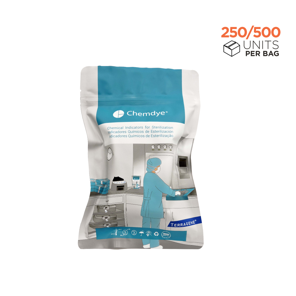 Chemical indicator strips for Low-Temperature Sterilization VH2O2 Type 4