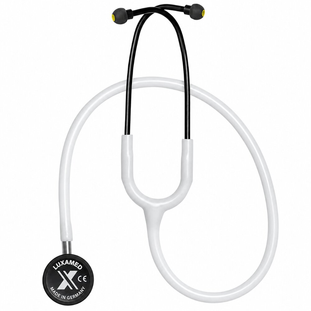 LuxaScope Sonus SX Adult/Children Stethoscope, White