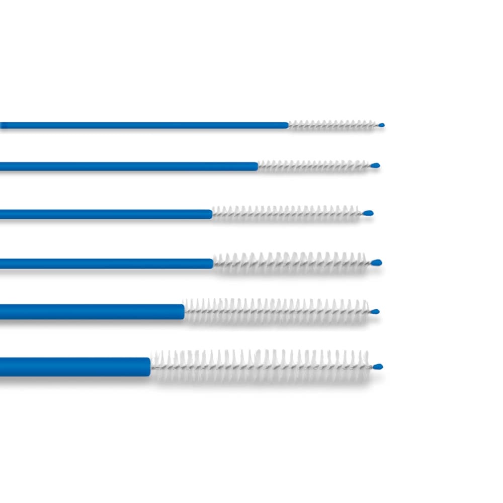 Soft Cannula Cleaning Brush, Plastic Coated Steel Shaft