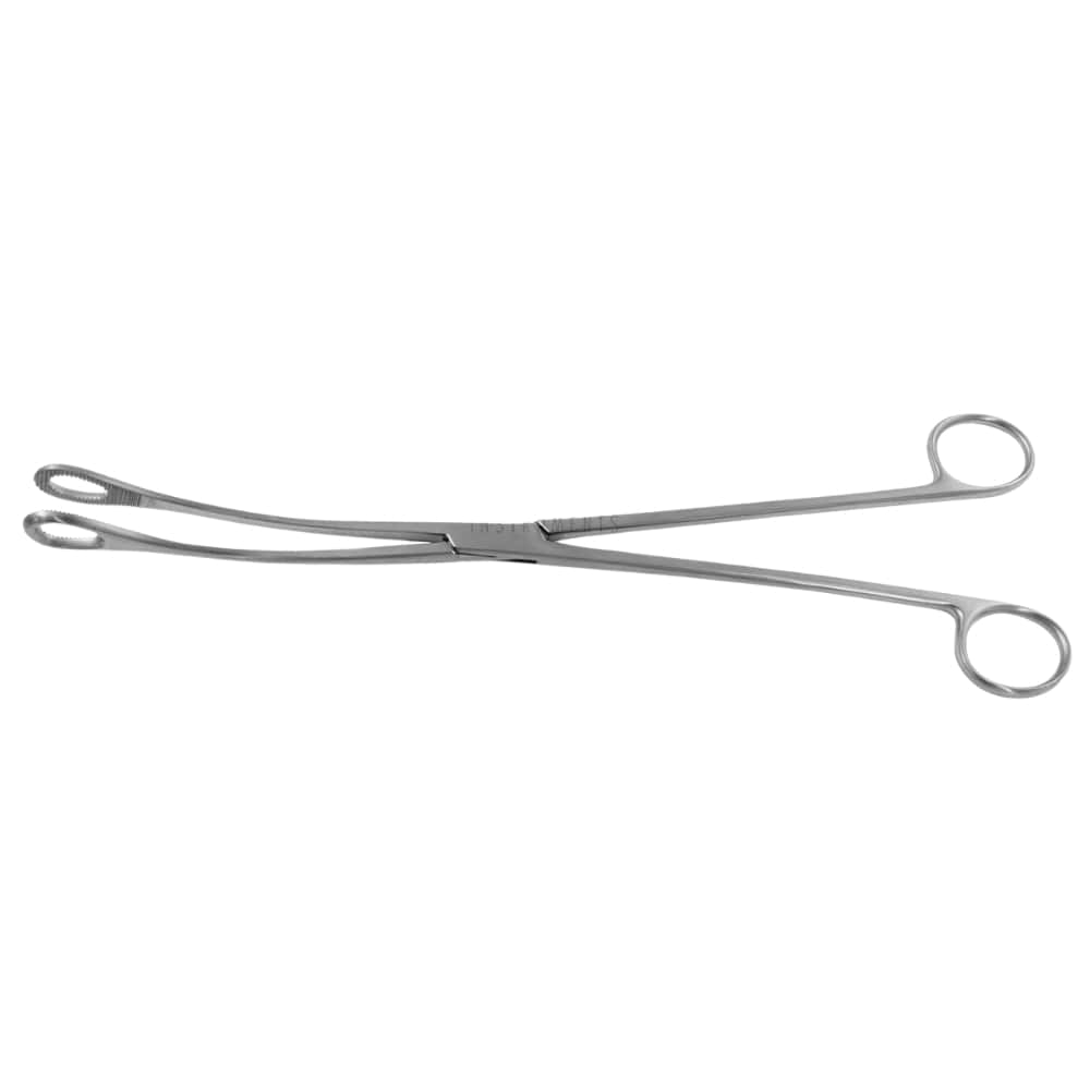 Kelly Uterine Elevating Forceps, with Ratchet, 32 cm 