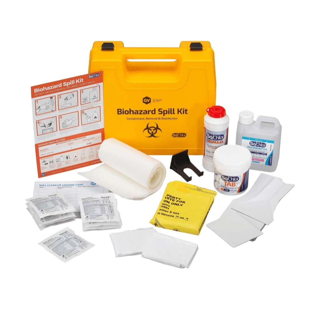 Biohazard Spill Kit Midi, 10 Uses