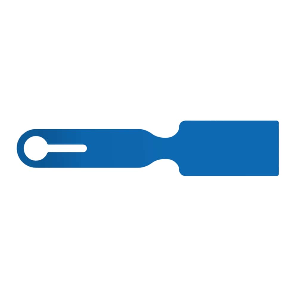 Instrument Tray Labels, 50 * 236 mm, Blue