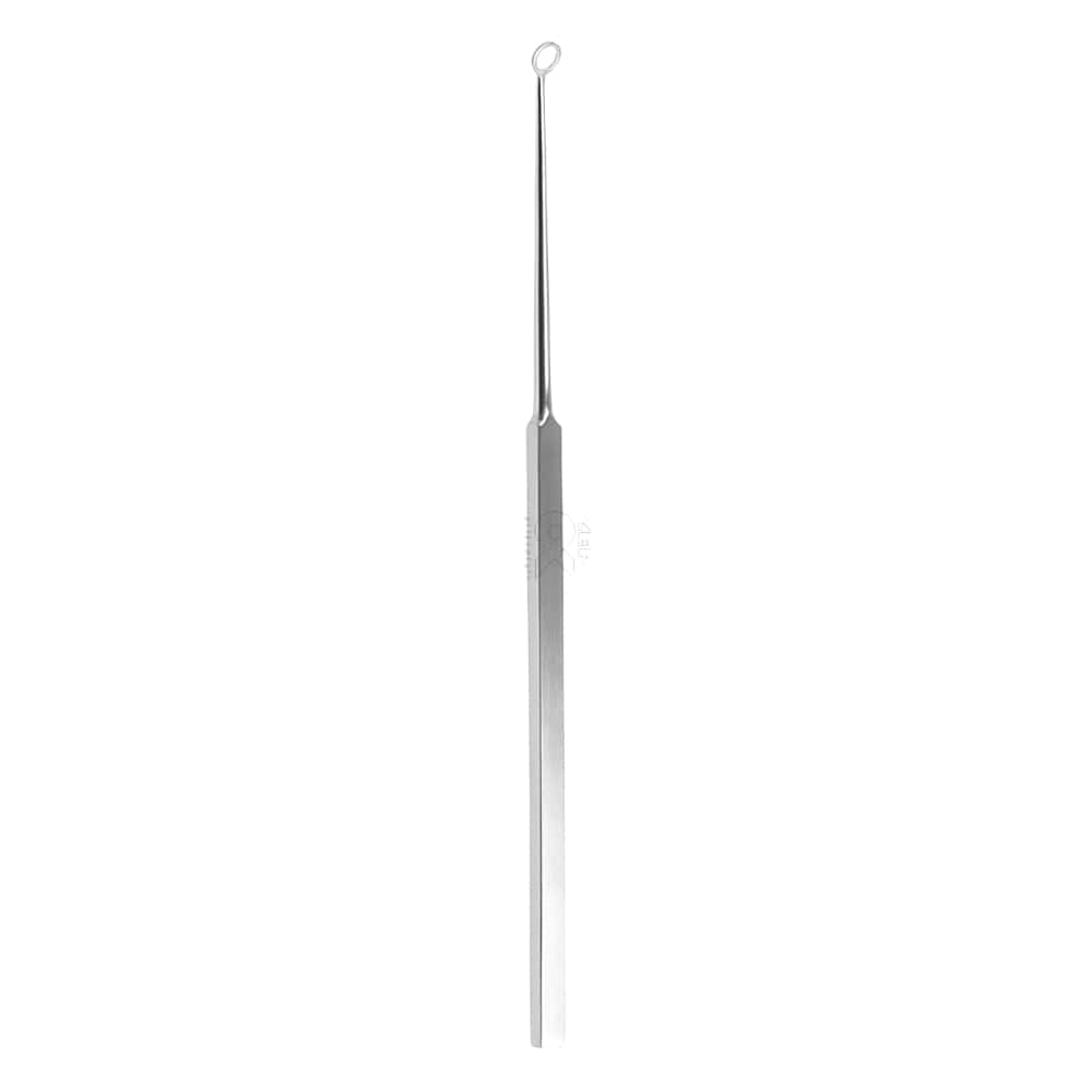 Barker Ear Curette, Straight, 3 mm, 17 cm 