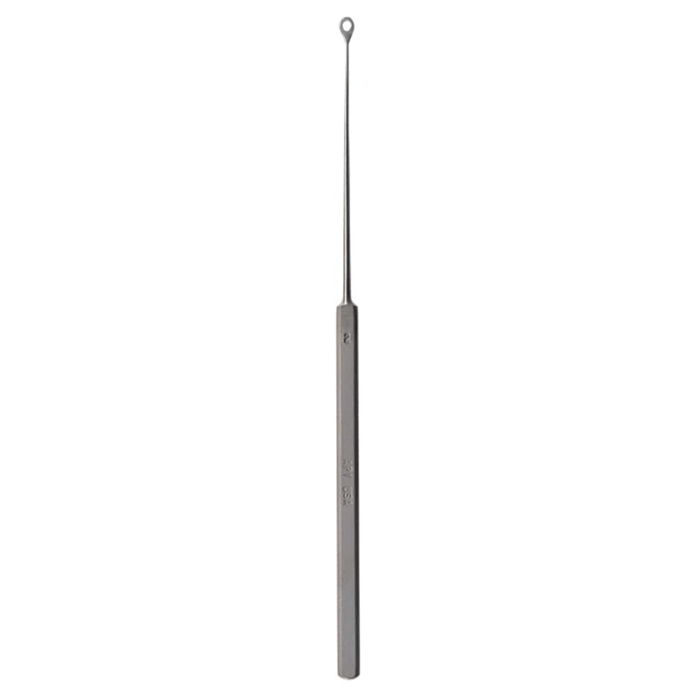 Shaphleigh Ear Curette, Curved, 13 cm 