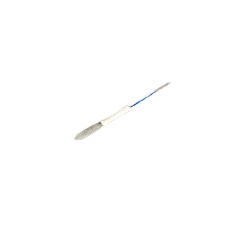 Dual End Valve Cleaning Brush, White/Blue,  3x20mm, 12x40mm, L:15cm