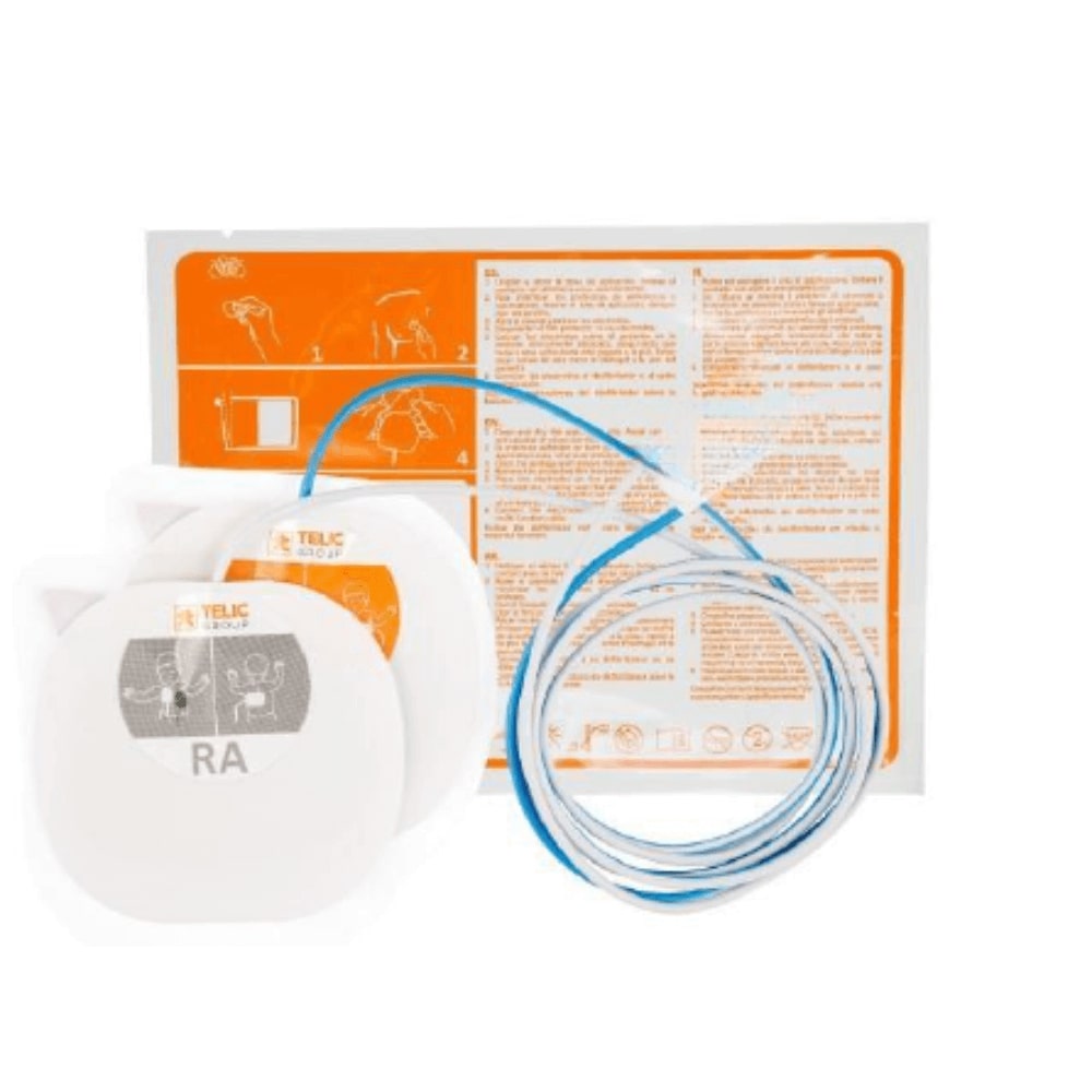Defibrillator Electrodes - AED Pads Set Compatible with Zoll X Series - Paediatrics - Preconnected