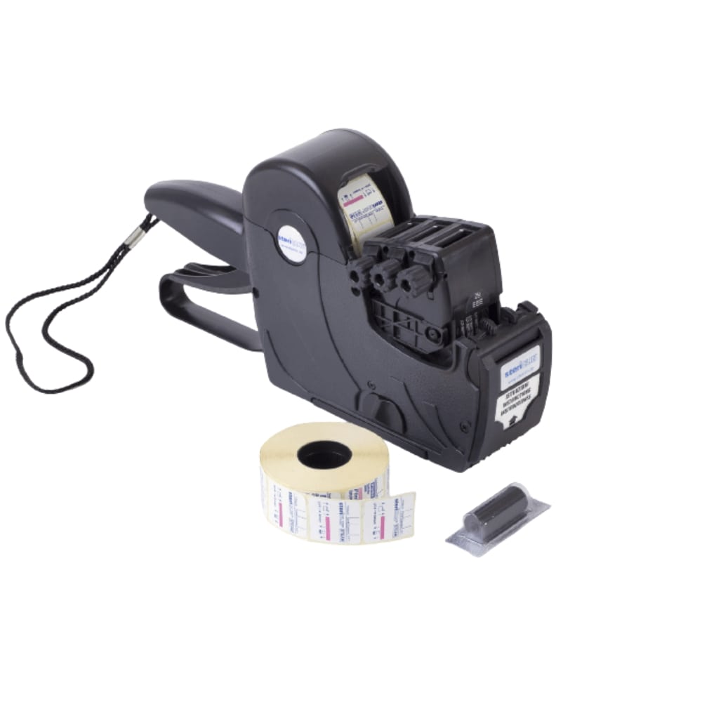 Automatic Labeler Gun For Chemical Indicator, 3 Lines, Stericlin