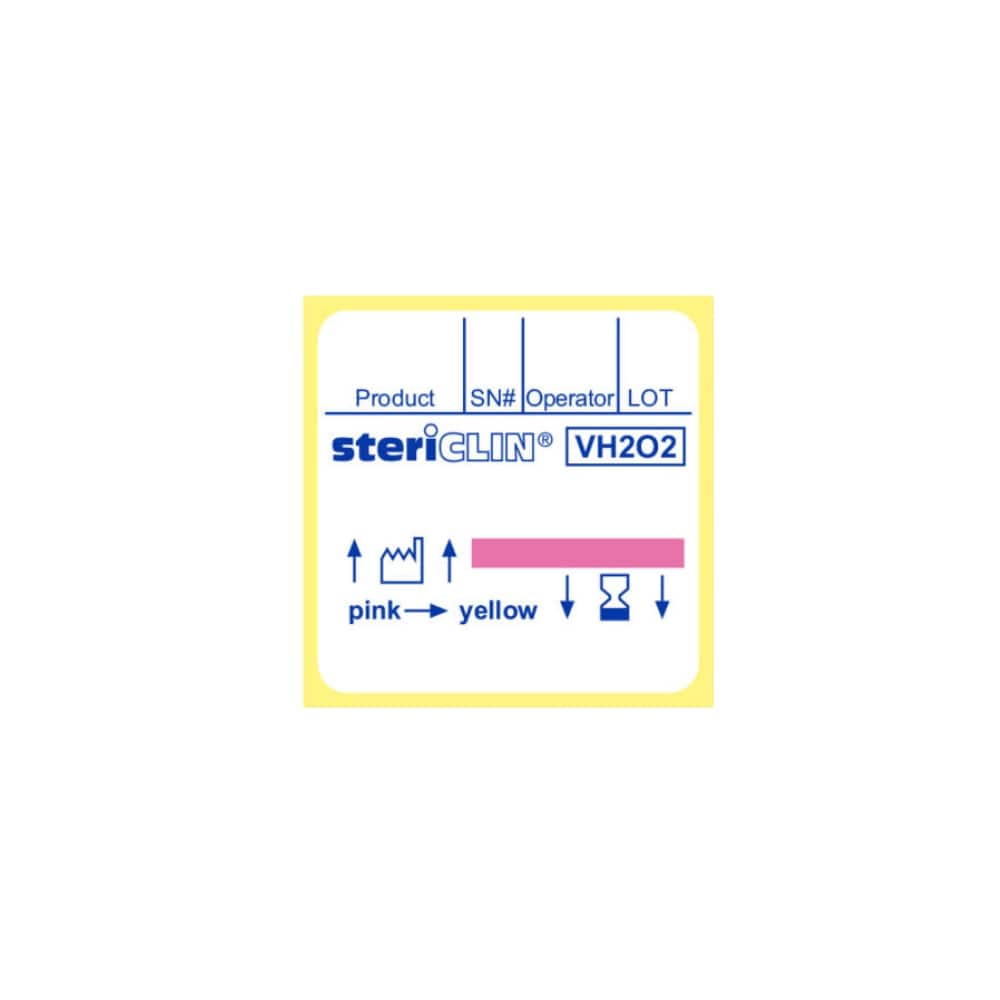 Chemical Label Indicator for Labeler Gun, VH2O2, Stericlin