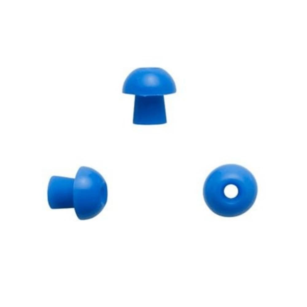 Disposable ADI Mushroom Shaped Ear Tips, Blue, 11 mm