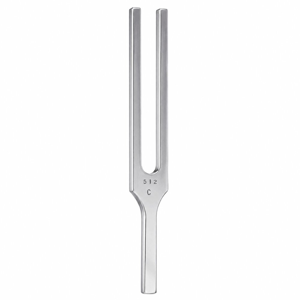 Hartmann Tuning Fork, Stainless Steel, 512 Hz