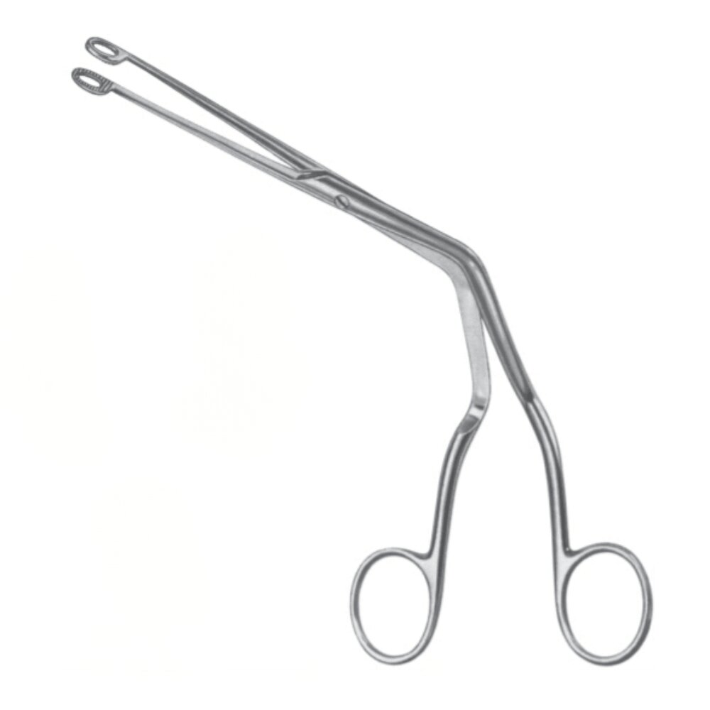 Magill Forceps, Curved, Adults, 25 cm