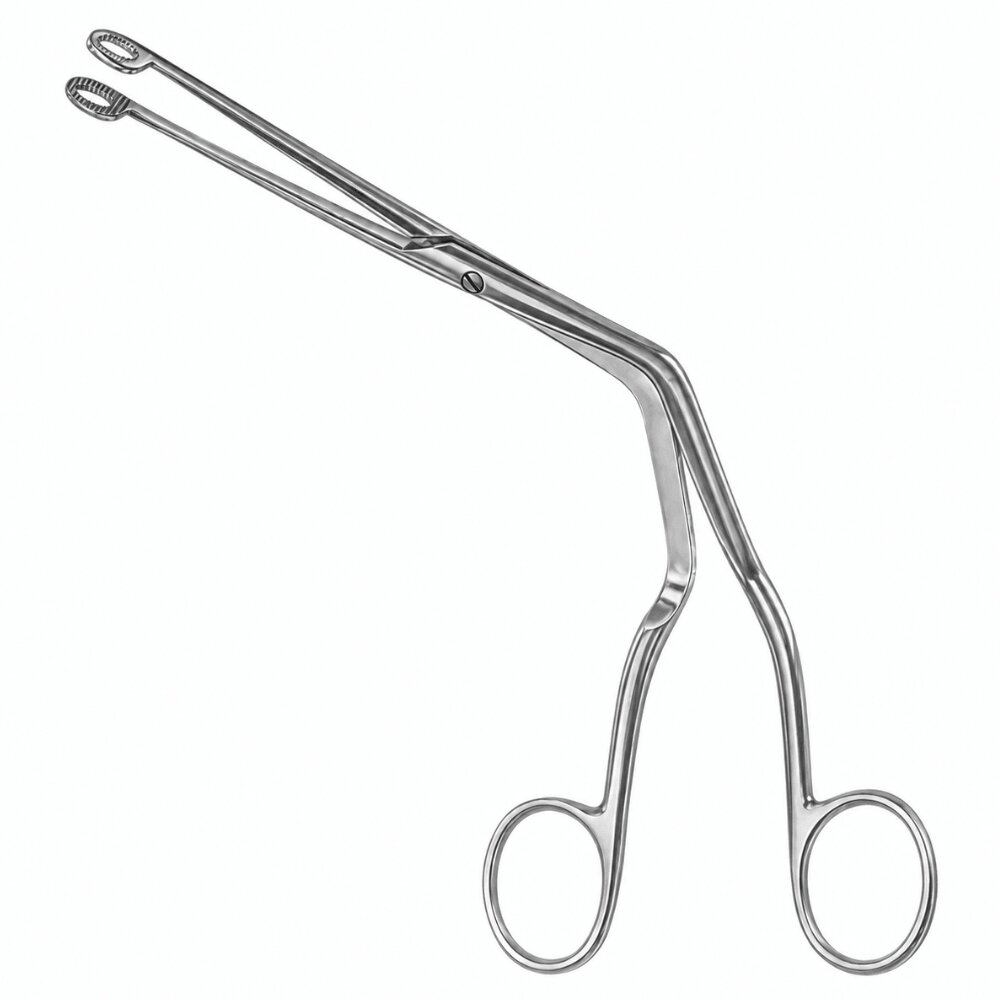 Magill Forceps, Curved, Adults, 25 cm