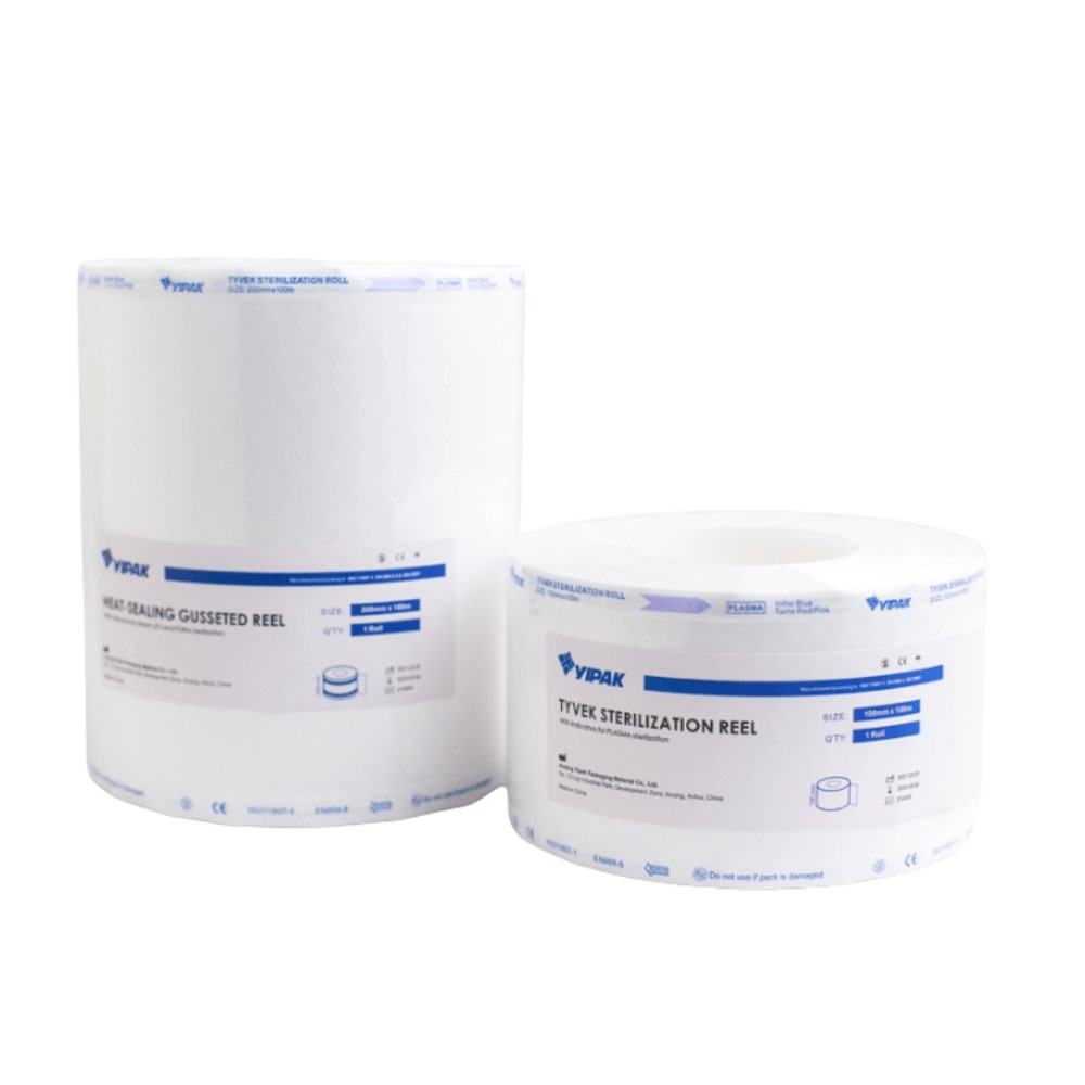 Tyvek Pouch Roll for VH2O2  Low-Temperature Sterilization - YIPAK