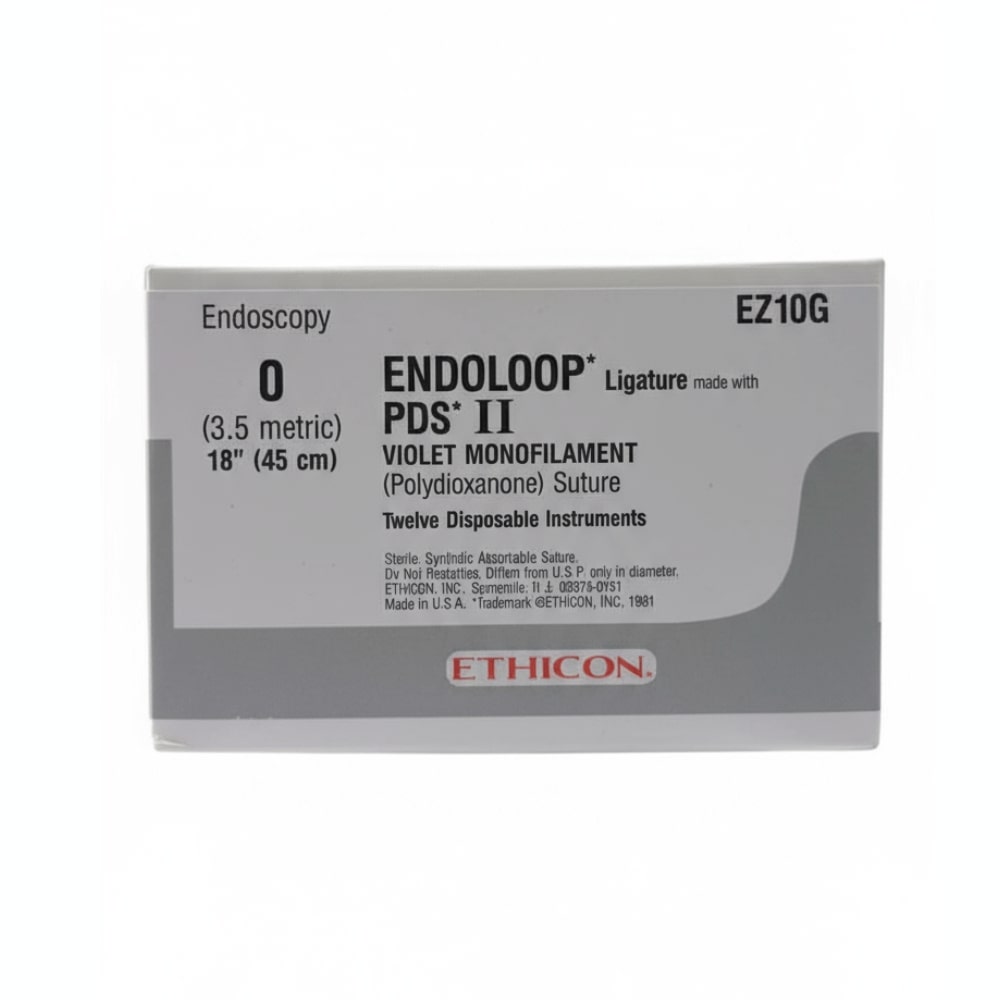 Endoloop Ligature, PDS II, Violet Monofilament, Polydioxanone Suture