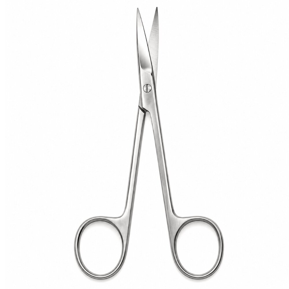 Delicate Operating Scissors, Straight, 13 cm