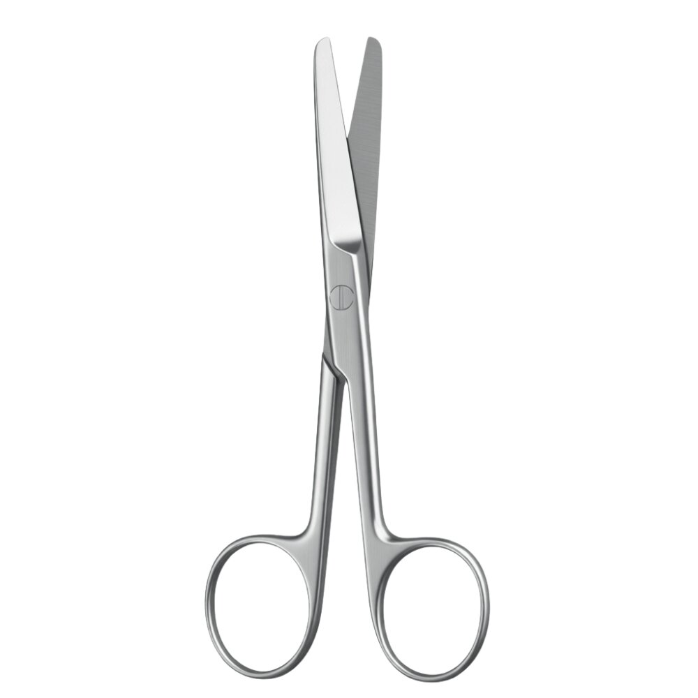 Standard Surgical Scissors, Straight, 165 mm