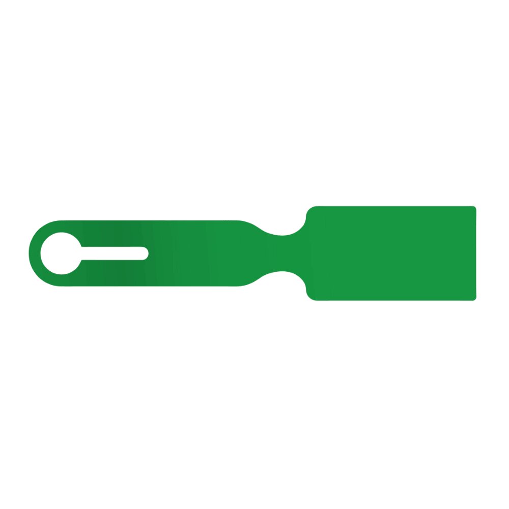 Instrument Tray Labels, 50 * 236 mm, Green