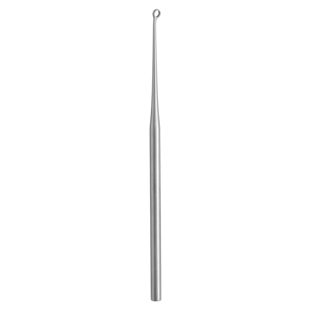 Buck Ear Curette, Shapleigh , Curved Blunt, 13 cm 