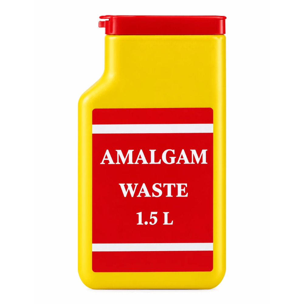 Amalgam Waste Container, for Dental Mercury Waste Collection, 1.5 L