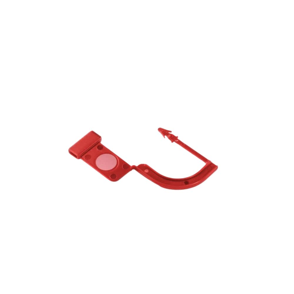 Plastic Seal for Container with Steam Indicator - Red