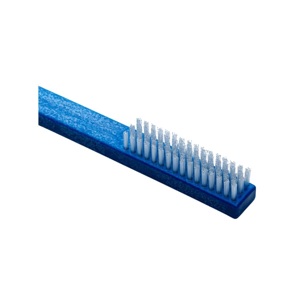 Large Instrument Brush, Extra Stiff, Blue,  22cm
