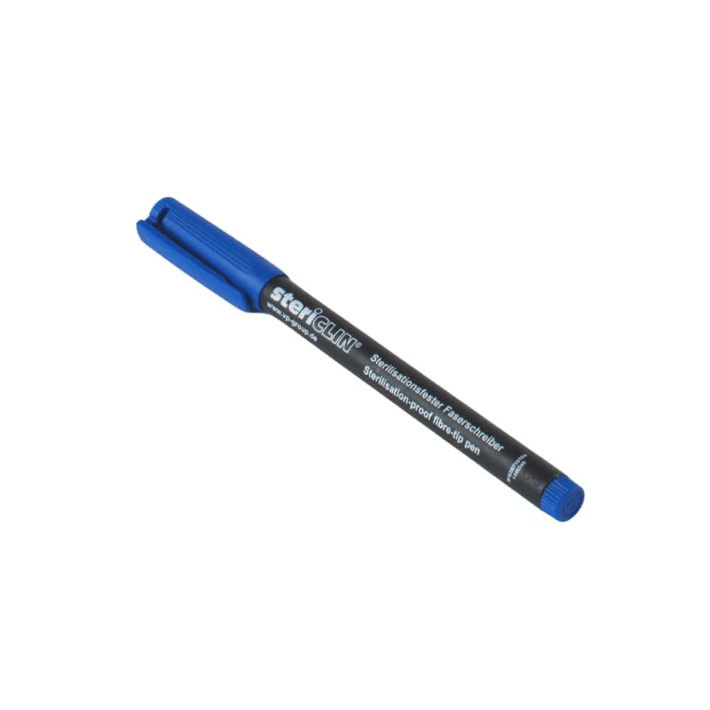 Fiber Tip Marker Pen for Labelling, Blue