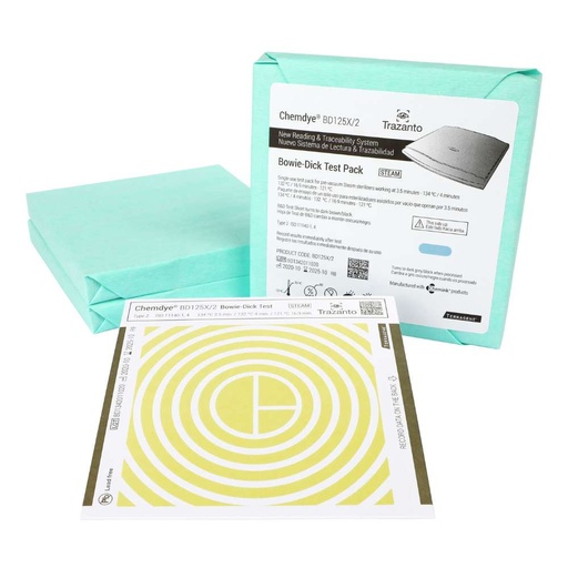 [BD125X/2] Bowie & Dick Test Pack