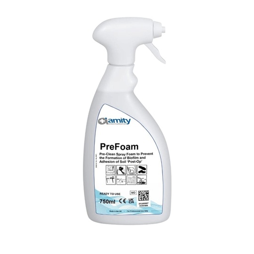 [J90TP] PreFoam Detergent Cleaner Foam, 750 ml