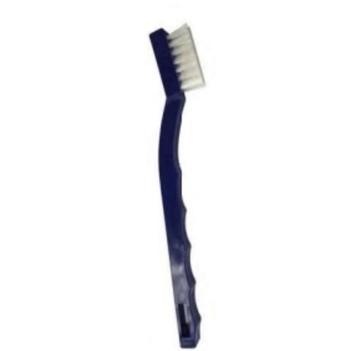 [FBC5-T003] Bristle Brush, Nylon, Tooth Brush Style, Blue, 7"