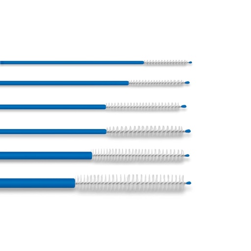 Soft Cannula Cleaning Brush, Plastic Coated Steel Shaft