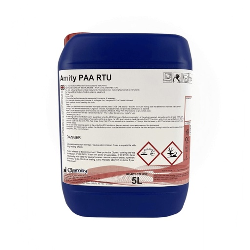 [J86C] Amity PAA HLD RTU Peracetic Acid Solution, 5 L
