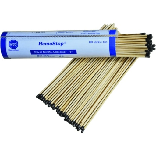 [Hemostop] Flexible Caustic Applicator Sticks, 6"