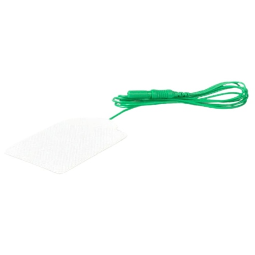 [TE/K50431-003] Adhesive Surface Ground Electrodes, 2.0 m Wire, Ground 40*50mm