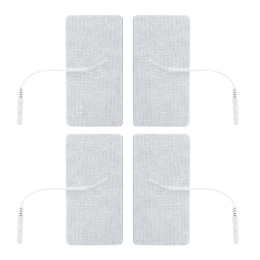 [T5-10] Tens Electrodes, Wired, Self Adhesive w/Conductive Gel, 5X10cm 