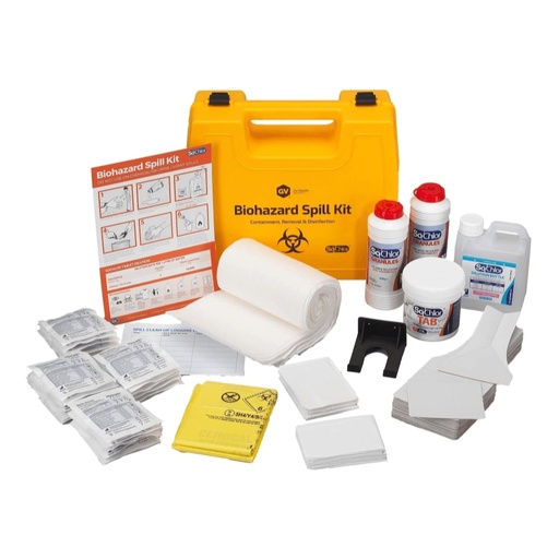 [MJZ017] Biohazard Spill Kit Multi, 25 Uses
