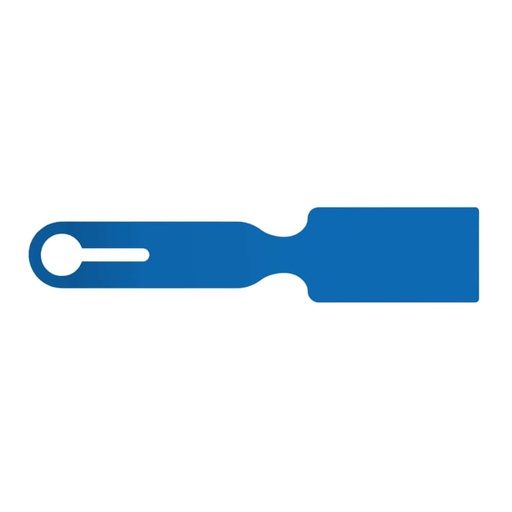 [3FTSZ430156] Instrument Tray Labels, 50 * 236 mm, Blue