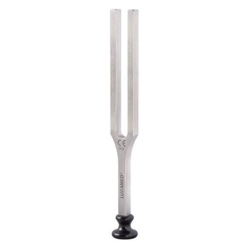 [M1.500.112] Tuning Fork, Stainless Steel, with Foot