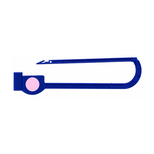 [01220] Plastic Seal for Container with Steam Indicator, Key Surgical-Steris, Dark Blue 