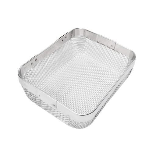 [50.100.063] Steel Instrument Tray for Famos S Ultrasonic Cleaners, 240x250x60 mm