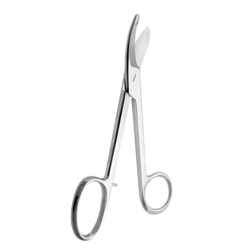[08-9307-23] Bruns Bandage Scissors, Serrated, 23 cm
