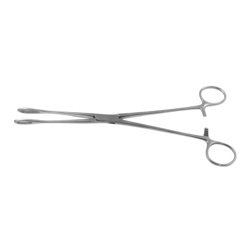 [16-1704-25] Foerster Swab Forceps, Narrow, Straight, 25 cm