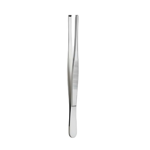 [10-1400-13] Tissue Forceps, 2x3 Teeth, 13 cm