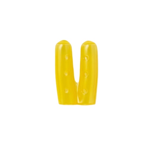 [30605] Instrument Protector, Twin Cap, Yellow, 5*25 mm