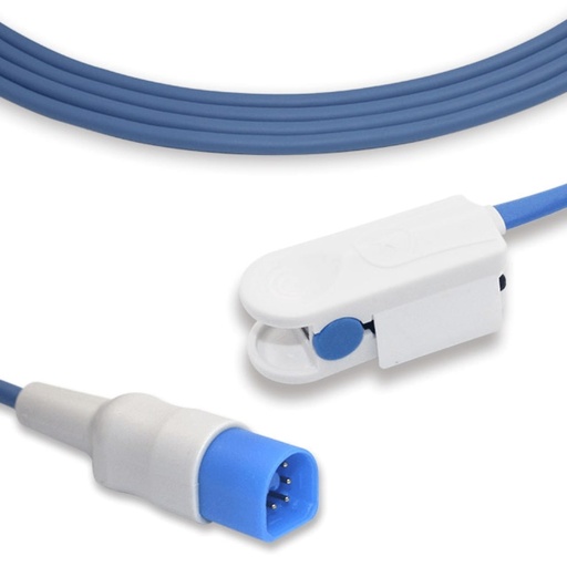 [P9325A] SpO₂ Reusable Sensor, Compatible with Philips Monitor, Adult Clip 