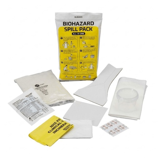 [MJZ005] Biohazard Spill Kit for Blood and Vomit, All-in-one