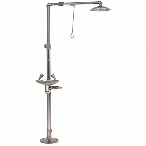 [EWM] Emergency Eye Wash Station, Stainless Steel