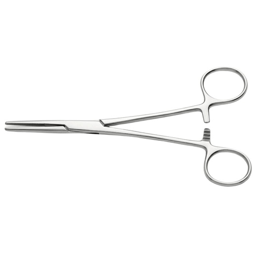 [MS-DE-035] Kelly Haemostatic Forceps, Straight, Serrated, 14 cm