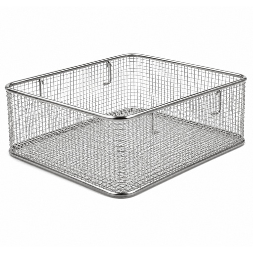 [MMW-12850] Wire Basket, Stainless Steel, 245 x 170 x 50 mm
