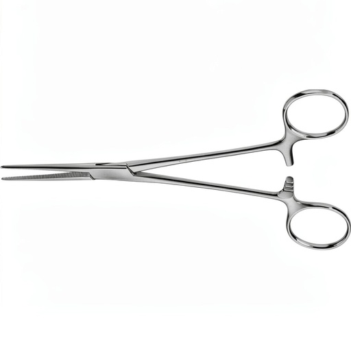 [MS-DE-049] Crile Delicate Haemostatic Forceps, Straight, Serrated, Manning Surgical, 160 mm 